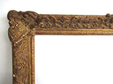 UpperDutch:Keyhole cover,Antique Gilded Wooden Frame.