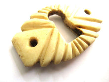 UpperDutch:Keyhole cover,Bone Keyhole cover, plate, bone escutcheon, keyhole frame.