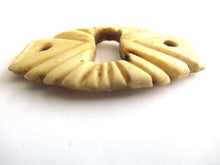UpperDutch:Keyhole cover,Bone Keyhole cover, plate, bone escutcheon, keyhole frame.