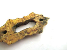 UpperDutch:Keyhole cover,Bone Keyhole cover, plate, bone escutcheon, keyhole frame.