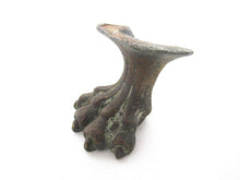 UpperDutch:Lion paw,Early 1900's Brass Lion Paw, Solid Brass Claw or Foot, Antique Cabinet Hardware. Authentic furniture restoration supplies.