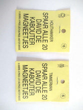 UpperDutch:Magnet,Set of 2 Gnome magnets, Brb, David the Gnome, Rien Poortvliet.