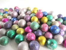 UpperDutch:Marbles,Mix of 100 Very Small Rare Clay Marbles, mixed colors. Colored Jewelry supply.