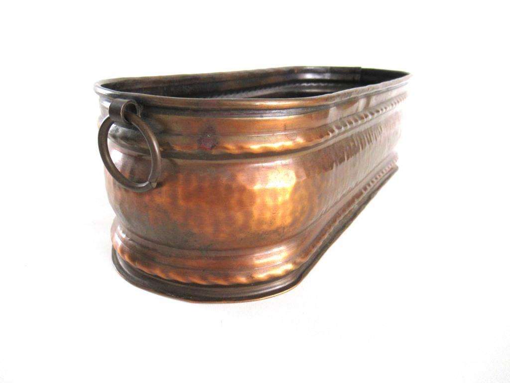 antique copper plant pots Antique Copper Planter. – UpperDutch