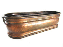 UpperDutch:Planter,Antique Copper Planter.
