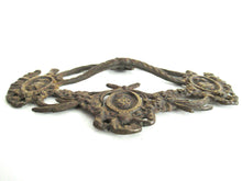 UpperDutch:,1 (ONE) Antique Drawer Handle. Ornamental Furniture Applique. Drawer embellishment. Authentic 19th century hardware.