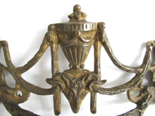 UpperDutch:,1 (ONE) Antique Solid brass Ornate Drawer Handle. Ornamental Furniture Applique. Empire embellishment. Restoration hardware