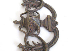 UpperDutch:,Brass furniture ornament, 18th/19th century. Cabinet decoration.Antique hardware,bronze applique,restoration hardware. Empire