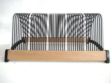 UpperDutch:,Vinyl Record rack, Singles Holder, stand for 7", 10" and 12" records, Retro decor, Vinyl record storage.