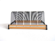 UpperDutch:,Vinyl Record rack, Singles Holder, stand for 7", 10" and 12" records, Retro decor, Vinyl record storage.