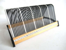 UpperDutch:,Vinyl Record rack, Singles Holder, stand for 7", 10" and 12" records, Retro decor, Vinyl record storage.