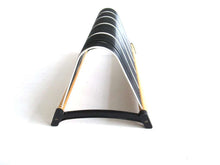 UpperDutch:,Vinyl Record rack, Singles Holder, stand for 7", 10" and 12" records, Retro decor, Vinyl record storage.