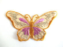 UpperDutch:,Butterfly applique, 1930s vintage embroidered applique. Vintage patch, sewing supply. Applique, Crazy quilt