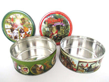 UpperDutch:Tin,Rien Poortvliet Set of 2 Round Storage Tin. Metal box. David the gnome.
