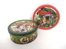 UpperDutch:Tin,Rien Poortvliet Set of 2 Round Storage Tin. Metal box. David the gnome.