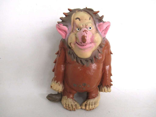 UpperDutch:,Vintage BRB Troll, 1980s, David the Gnome, figurine. (Goblin, Gremlin, Hob, Imp, Gnome, Hobgoblin, Elf, Pixy).