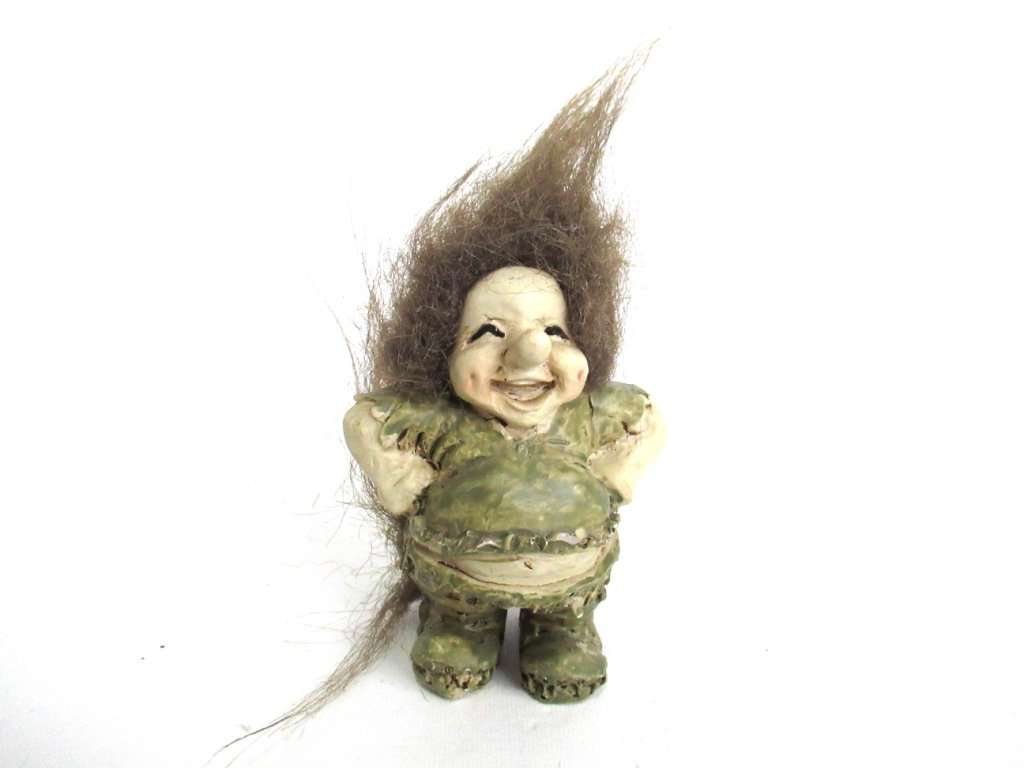 UpperDutch:,Vintage small Troll. (Goblin, Gremlin, Hob, Imp, Gnome, Hobgoblin, Elf, Pixy).