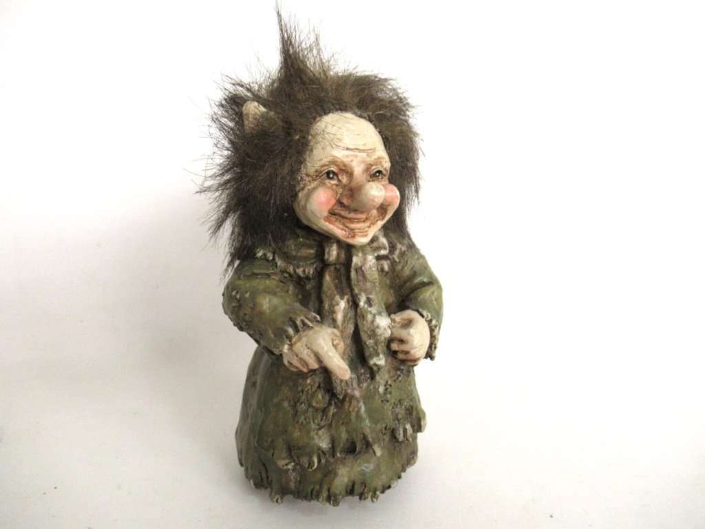 UpperDutch:,Vintage Troll. (Goblin, Gremlin, Hob, Imp, Gnome, Hobgoblin, Elf, Pixy)