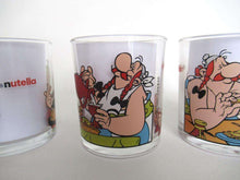 UpperDutch:,Ferrero Nutella Drinking Glasses, Asterix and Obelix.