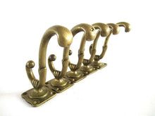 UpperDutch:,1 (ONE) Antique brass wall hook, Solid brass Coat hook, coat rack supply.