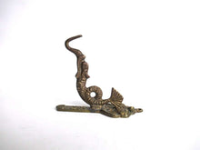 UpperDutch:,Antique Towel hook, Men and Woman, wall hook, Coat rack supply, Dragon, Fish - Storage.