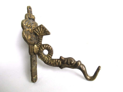 UpperDutch:,Antique Wall hook, Men and Woman, Towel hook, Coat rack supply - Fish - Storage.