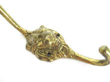 UpperDutch:Wall hook,Lion Head Wall hook, Solid Brass Coat hook.