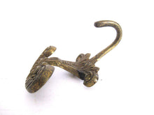 UpperDutch:Wall hook,Ornate Wall hook, Coat hook, Solid Brass Victorian Style hook made in Italy, Coat rack supply, storage supply.