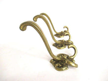 UpperDutch:,Set of 3 Solid Brass Ornate Victorian style hooks.