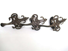 UpperDutch:Wall hook,Set of 3 Vintage Large Ornate Victorian style Coat hooks, made in Italy