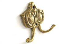 UpperDutch:Wall hook,Small Wall hook, Antique brass Coat hook, Towel hook, Kitchen hook, Solid brass.